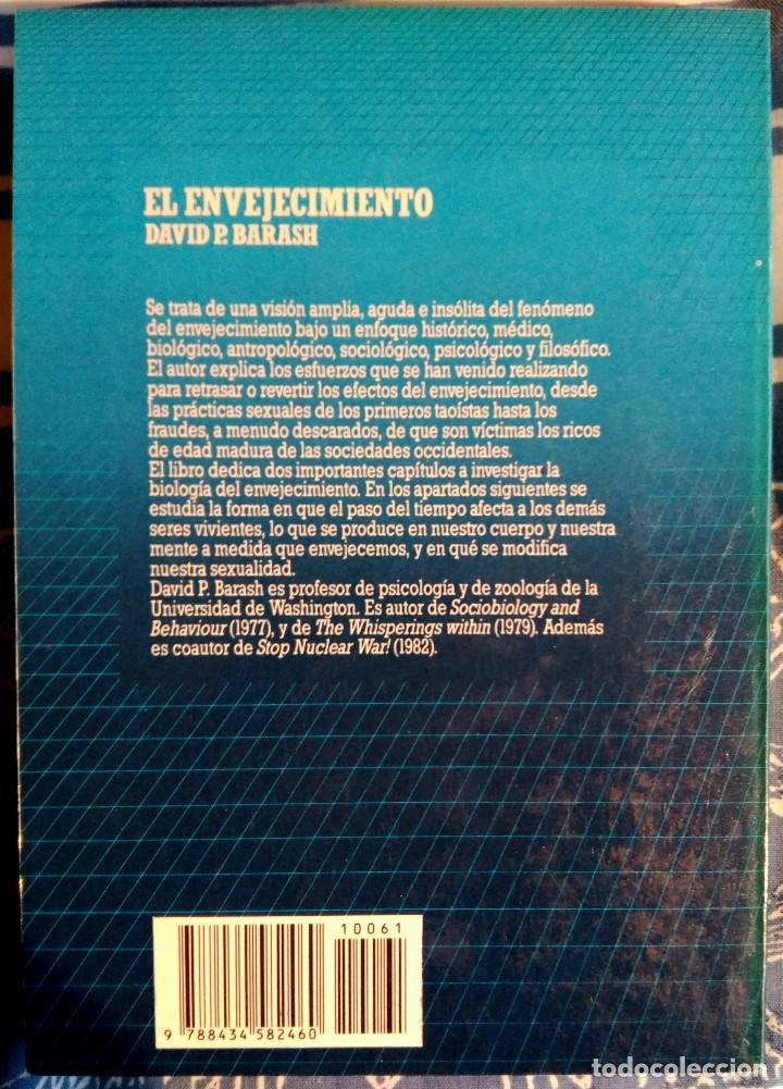 Libros de segunda mano: David P. Barash . El envejecimiento - Foto 2