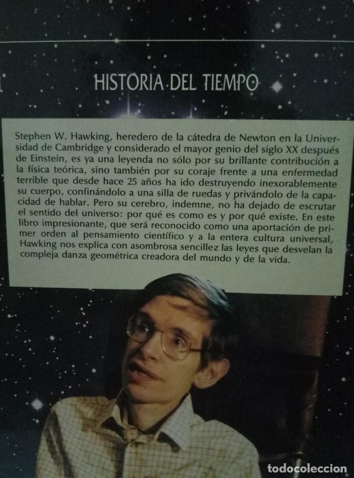 Libros de segunda mano de ciencias: HISTORIA DEL TIEMPO . STEPHEN W. HAWKING - Foto 2