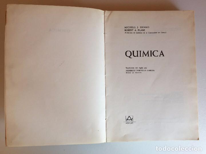 Libros de segunda mano de ciencias: QUIMICA - Foto 2
