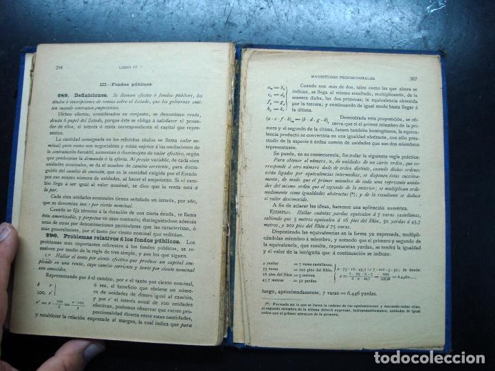 Libros de segunda mano de ciencias: Antiguo libro aritmetica - salinas y benitez - 1937 - Foto 6
