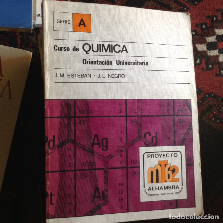 Libros de segunda mano de ciencias: Curso de qu&iacute;mica. J. M. Esteban - Foto 1