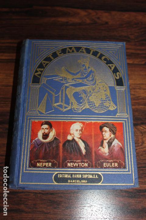 Libros de segunda mano de ciencias: MATEMATICAS, LUIS POSTIGO. EDITORIAL RAMON SOPENA 1957. VER INDICE - Foto 1