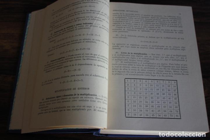 Libros de segunda mano de ciencias: MATEMATICAS, LUIS POSTIGO. EDITORIAL RAMON SOPENA 1957. VER INDICE - Foto 2