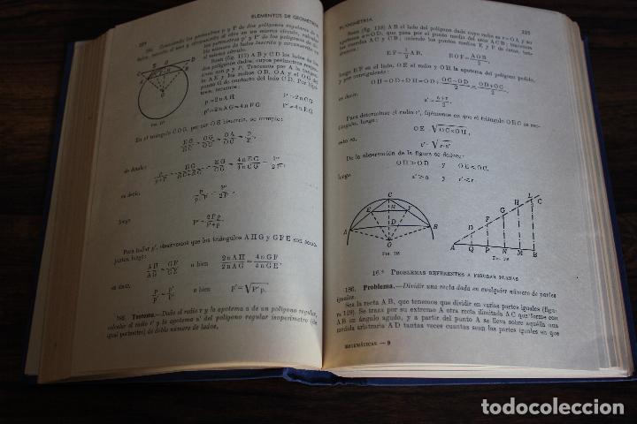 Libros de segunda mano de ciencias: MATEMATICAS, LUIS POSTIGO. EDITORIAL RAMON SOPENA 1957. VER INDICE - Foto 3