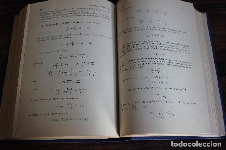 Libros de segunda mano de ciencias: MATEMATICAS, LUIS POSTIGO. EDITORIAL RAMON SOPENA 1957. VER INDICE - Foto 4