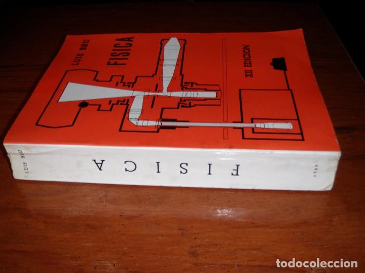 Libros de segunda mano de ciencias: LIBRO DE F&Iacute;SICA LUIS BRU 1969 - Foto 2