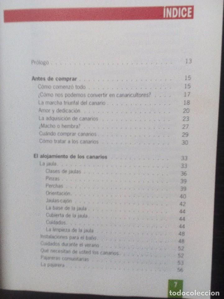Libros de segunda mano: EL GRAN LIBRO DE LOS CANARIOS  MATTHEW M. VRIENDS   TIKAL - Foto 4