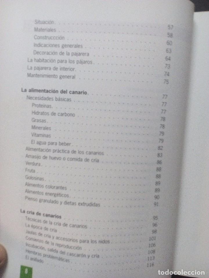 Libros de segunda mano: EL GRAN LIBRO DE LOS CANARIOS  MATTHEW M. VRIENDS   TIKAL - Foto 5