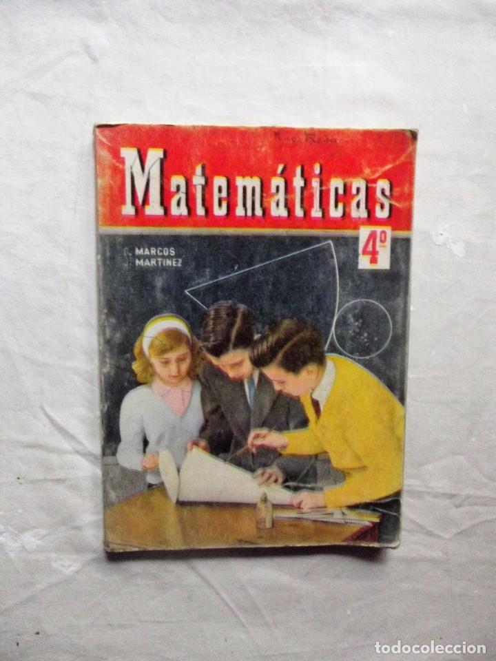 Libros de segunda mano de ciencias: MATEMATICAS 4&ordm; - Foto 1