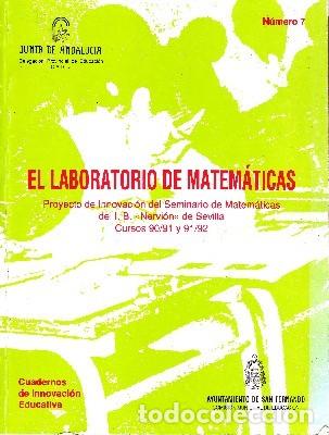 Libros de segunda mano de ciencias: EL LABORATORIO DE MATEMATICAS. VV.AA. MA-070 - Foto 1
