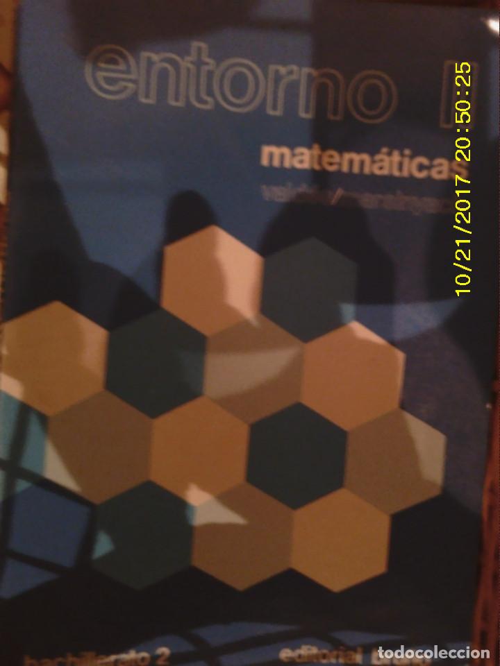 Libros de segunda mano de ciencias: LIBRO N&ordm; 972 ENTORNO II MATEMATICAS - Foto 1