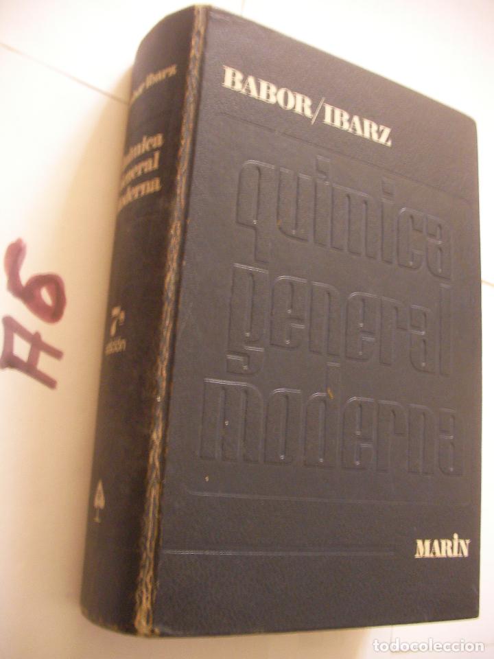 Libros de segunda mano de ciencias: ANTIGUO LIBRO QUIMICA GENERAL MODERNA - Foto 1