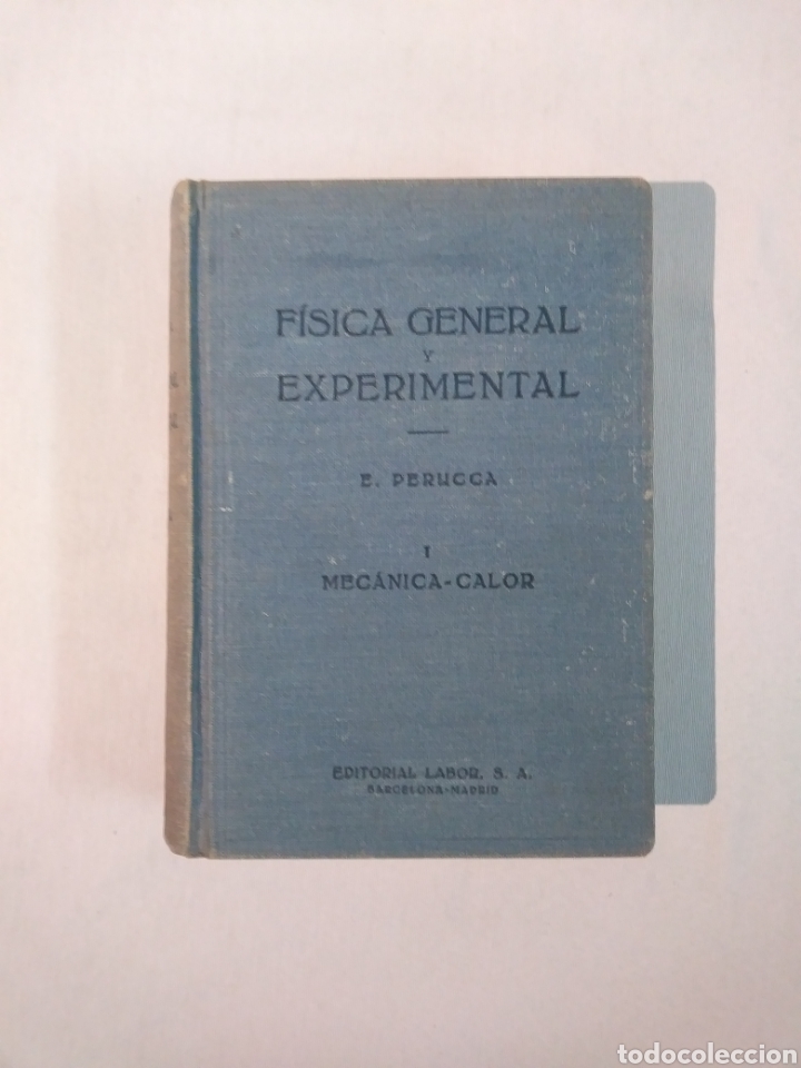 Libros de segunda mano de ciencias: F&Iacute;SICA GENERAL Y EXPERIMENTAL TOMO I MEC&Aacute;NICA - CALOR - Foto 1