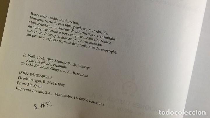Libros de segunda mano: Libro gen&eacute;tica, Monroe W. Strickberger - ediciones Omega, 1985 - Foto 5