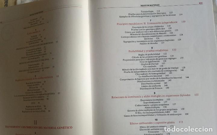 Libros de segunda mano: Libro gen&eacute;tica, Monroe W. Strickberger - ediciones Omega, 1985 - Foto 6