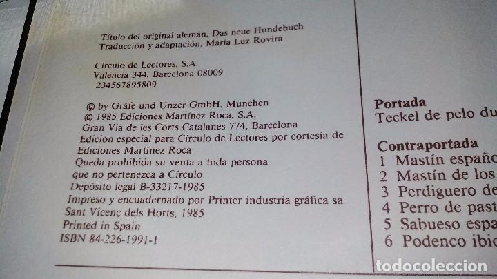 Libros de segunda mano: EL NUEVO LIBRO DE EL PERRO-Hans J. Ullmann 1985 Ed. circulo de lectores - Foto 4