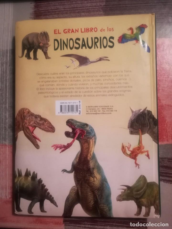 Libros de segunda mano: El gran libro de los dinosaurios - Servilibro - Foto 2