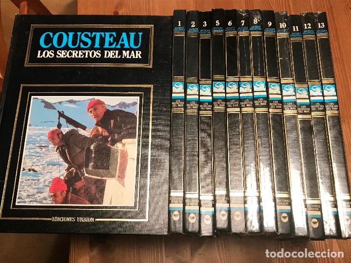 Libros de segunda mano: LOS SECRETOS DEL MAR. COUSTEAU. 13 VOLUMNES - Foto 1