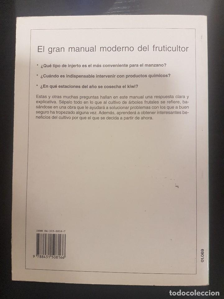 Libros de segunda mano: EL GRAN MANUAL MODERNO DEL FRUTICULTOR - Foto 2