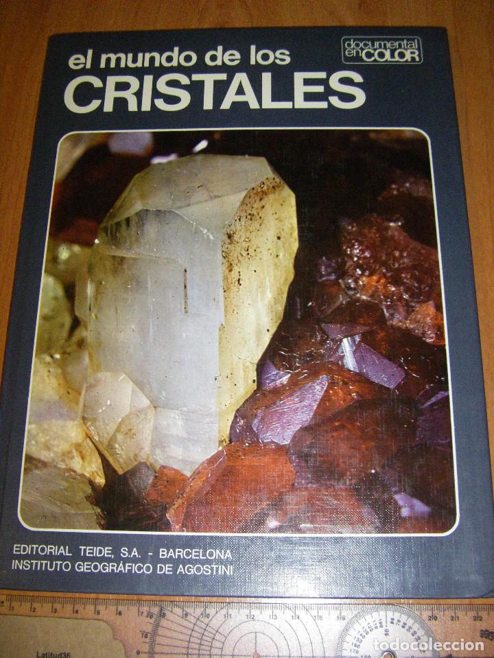 Libros de segunda mano: El mundo de los cristales. Teide - Foto 2