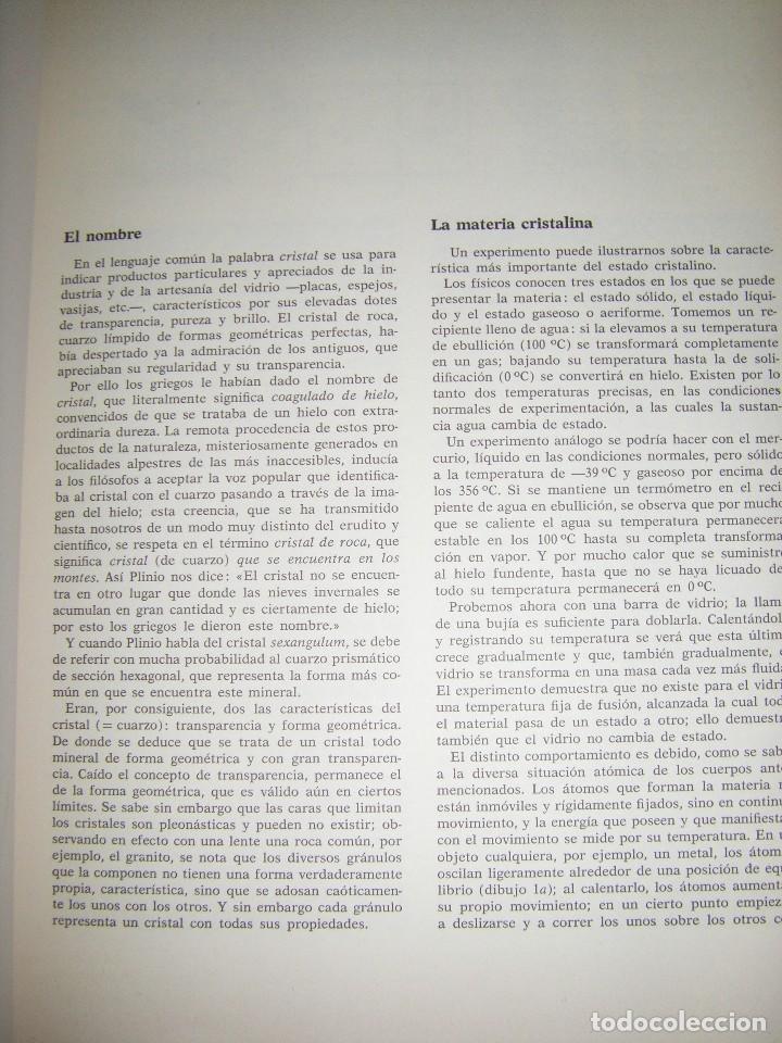 Libros de segunda mano: El mundo de los cristales. Teide - Foto 10