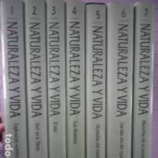 Libros de segunda mano: NATURALEZA Y VIDA / NATIONAL GEOGRAPHIC / COMPLETO 7 TOMOS. Lote 108293479