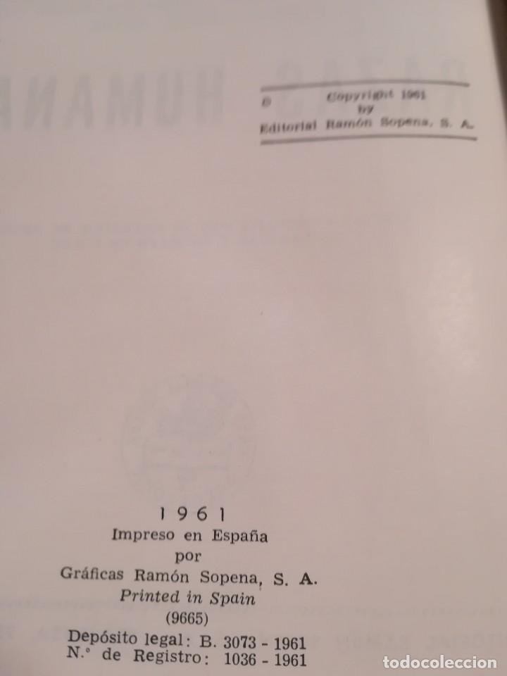 Libros de segunda mano: Razas humanas - Augusto Panyella - Biblioteca Hispania - 1961 - Foto 5