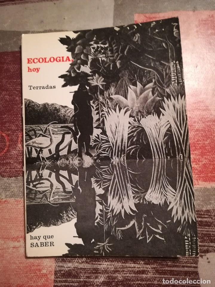 Libros de segunda mano: Ecolog&iacute;a hoy - Jaime Terradas - 1982 - Foto 1