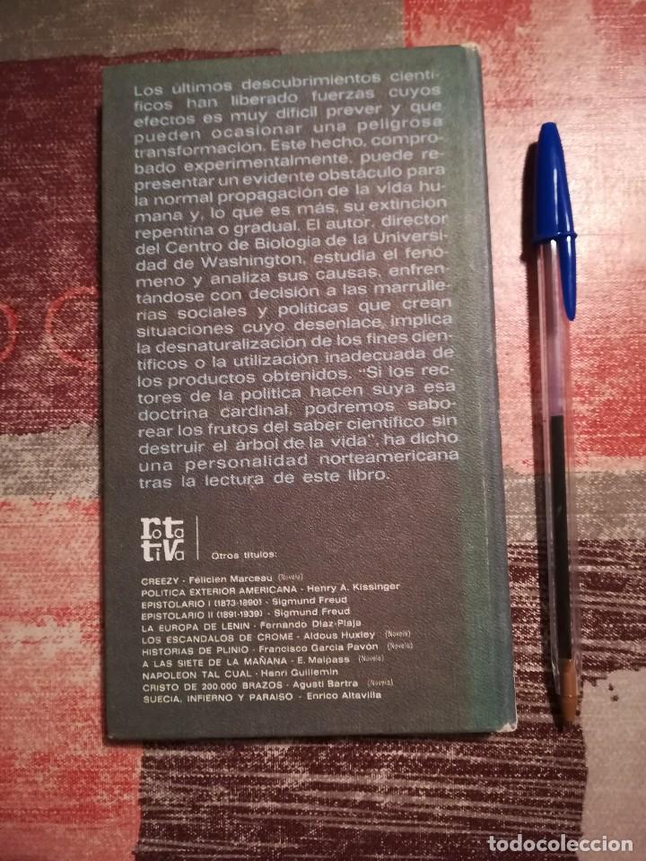 Libros de segunda mano de ciencias: Ciencia y supervivencia - Barry Commoner - Foto 2