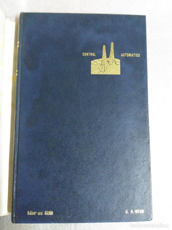 Libros de segunda mano de ciencias: Control autom&aacute;tico / Webb, C. R. - Foto 2
