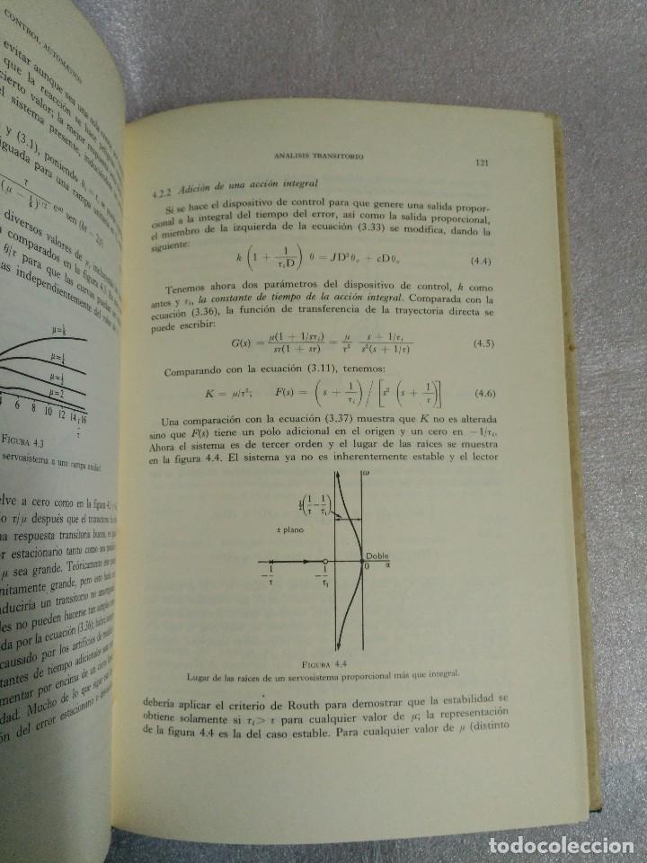 Libros de segunda mano de ciencias: Control autom&aacute;tico / Webb, C. R. - Foto 3