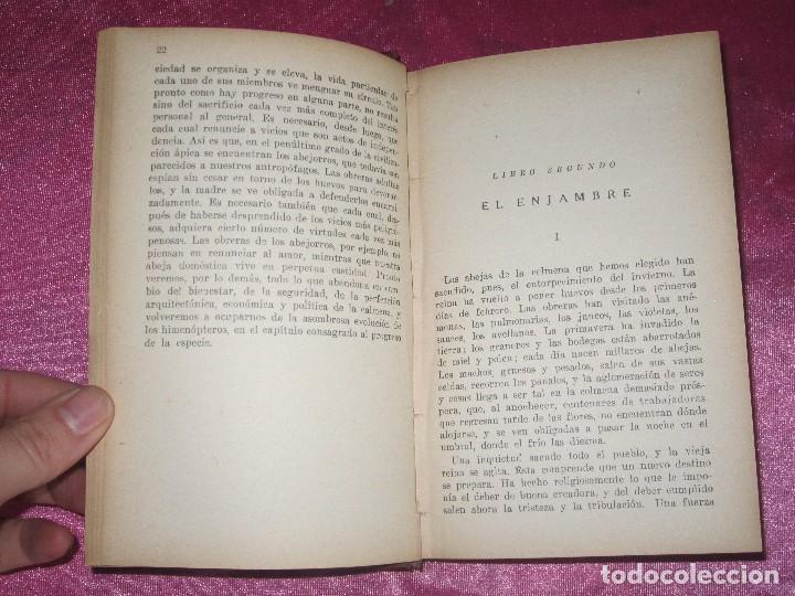 Libros de segunda mano: LA VIDA DE LAS ABEJAS - MAURICE MAETERLINCK 1938 LOSADA - Foto 4