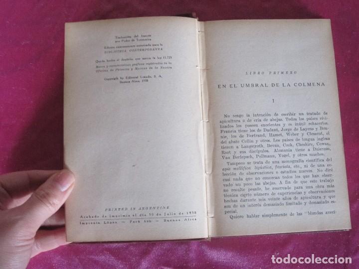 Libros de segunda mano: LA VIDA DE LAS ABEJAS - MAURICE MAETERLINCK 1938 LOSADA - Foto 6
