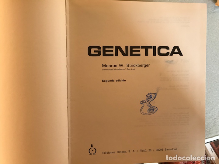 Libros de segunda mano: Gen&eacute;tica. Strickberger - Foto 2