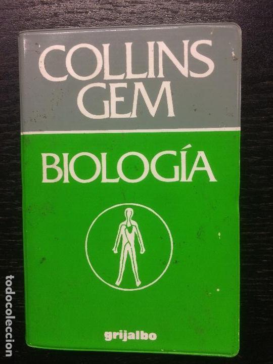 Libros de segunda mano: COLLINS GEM. GRIJALBO. BIOLOGIA - Foto 1