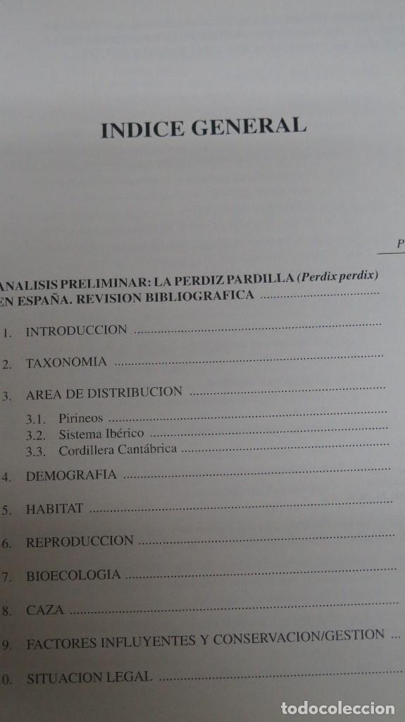 Libros de segunda mano: LA PERDIZ PARDILLA EN ESPA&Ntilde;A. VV.AA - Foto 2