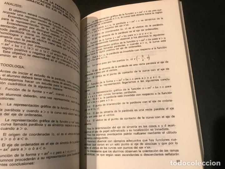 Libros de segunda mano de ciencias: MATEMATICAS. ESTUDIOS Y EXPERIENCIAS EDUCATIVAS, SERIE E.G.B. N&ordm; 8. - Foto 2