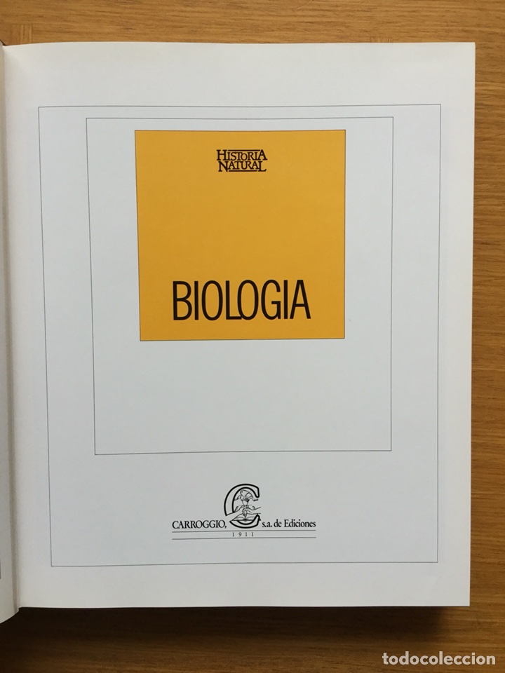 Libros de segunda mano: Historia Natural - Biolog&iacute;a - Foto 5