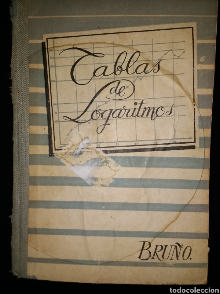 Gebrauchte B&uuml;cher der Wissenschaften: TABLAS DE LOGARITMOS BRU&Ntilde;O. A&Ntilde;OS '60. CARTON&Eacute;. P&Aacute;GINAS 111. PESO 130 GR.
