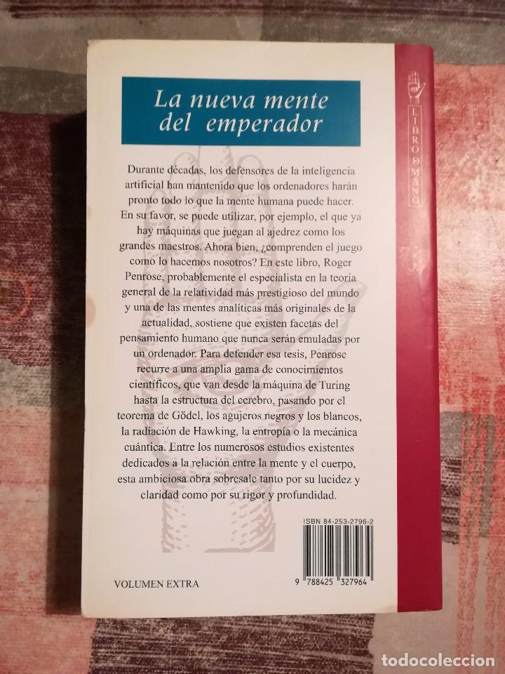 Libros de segunda mano de ciencias: La nueva mente del emperador - Roger Penrose - Foto 2