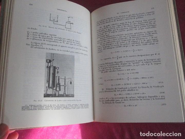Libros de segunda mano de ciencias: TERMOTECNIA / LUIS DEL ARCO VICENTE 1969 E3 MA2 12 - Foto 6
