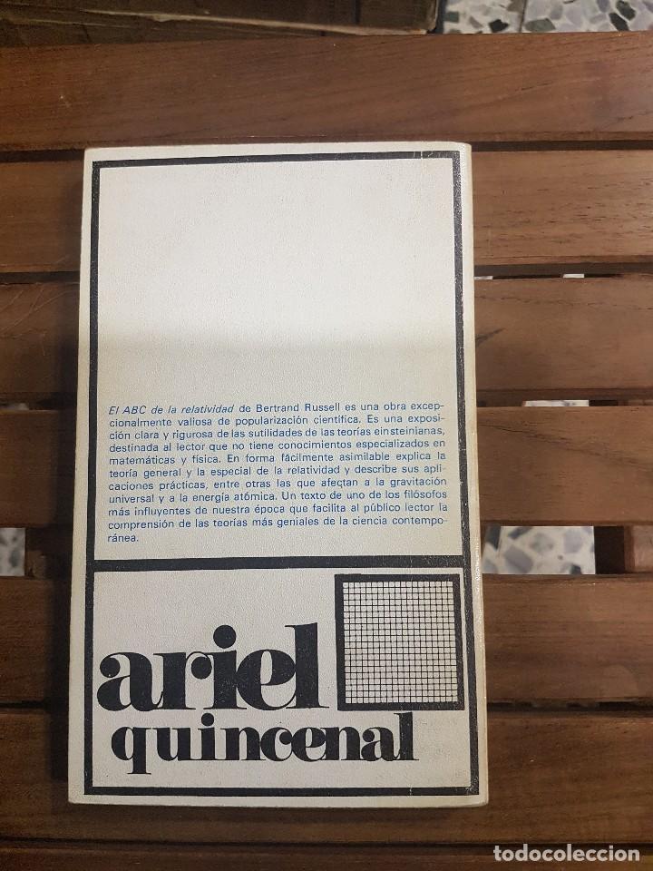 Libros de segunda mano de ciencias: ABC DE LA RELATIVIDAD - Foto 2