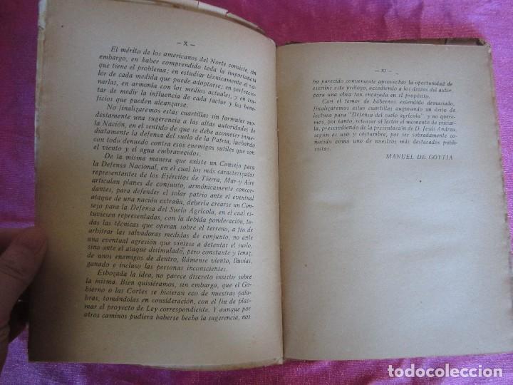 Libros de segunda mano: DEFENSA DEL SUELO AGR&Iacute;COLA - J. ANDREU L&Aacute;ZARO E/1/2/2 - Foto 6