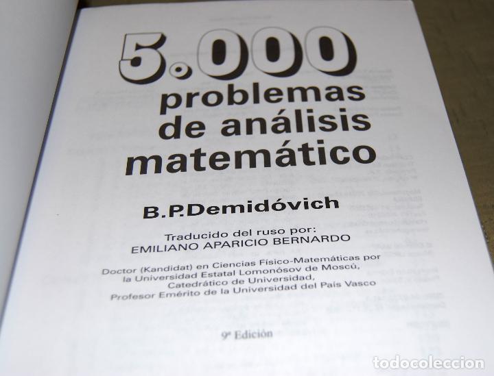 5000 problemas de análisis matemático. - Comprar Libros de física