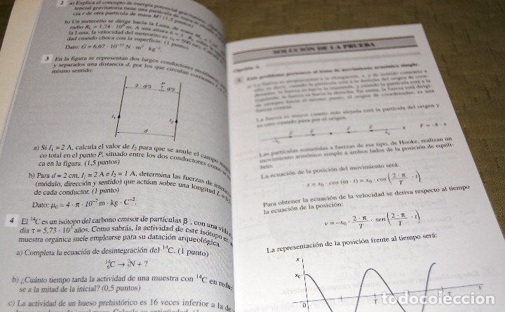 Libros de segunda mano de ciencias: F&iacute;sica. Selectividad pruebas de 2006. - Foto 7