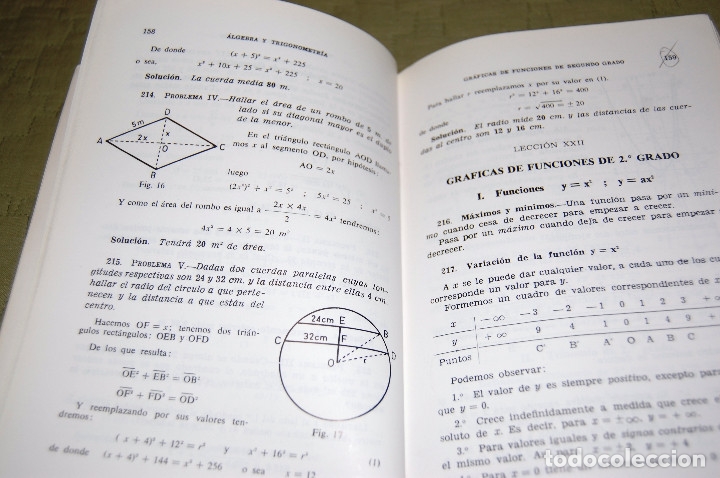 Libros de segunda mano de ciencias: Algebra y trigonometr&iacute;a. - Foto 6