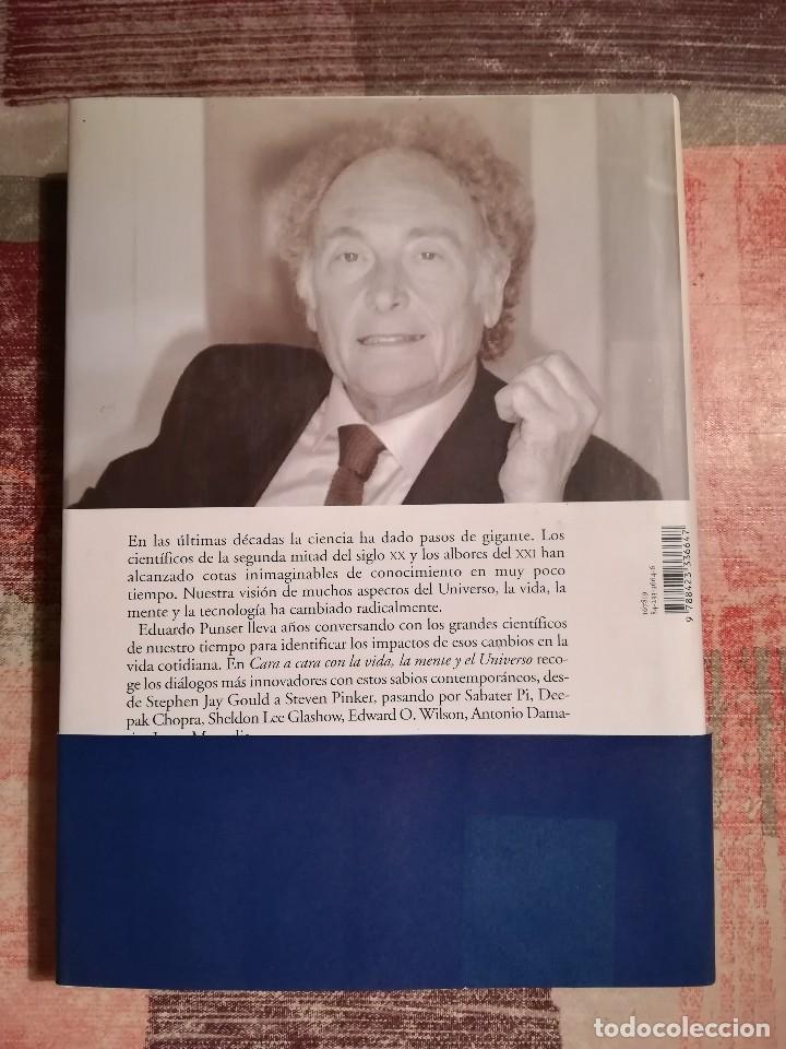 Libros de segunda mano de ciencias: Cara a cara con la vida, la mente y el Universo - Eduardo Punset - Foto 2