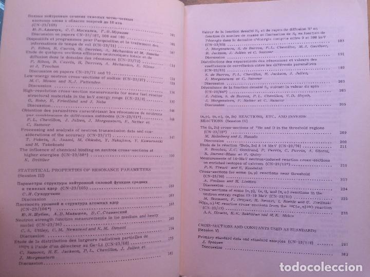 Libros de segunda mano de ciencias: NUCLEAR DATA FOR REACTORS. II VOLUMS. (INGENIER&Iacute;A NUCLEAR) - Foto 4