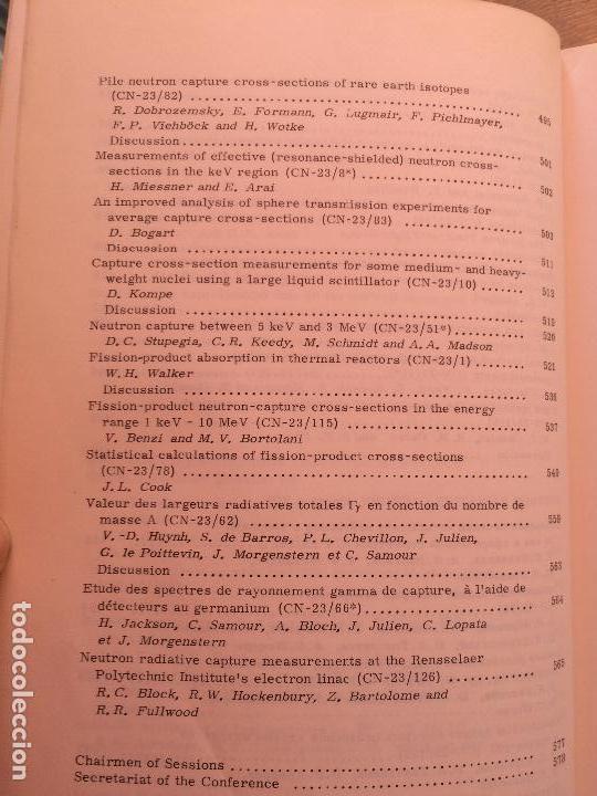 Libros de segunda mano de ciencias: NUCLEAR DATA FOR REACTORS. II VOLUMS. (INGENIER&Iacute;A NUCLEAR) - Foto 6