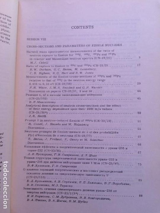 Libros de segunda mano de ciencias: NUCLEAR DATA FOR REACTORS. II VOLUMS. (INGENIER&Iacute;A NUCLEAR) - Foto 10
